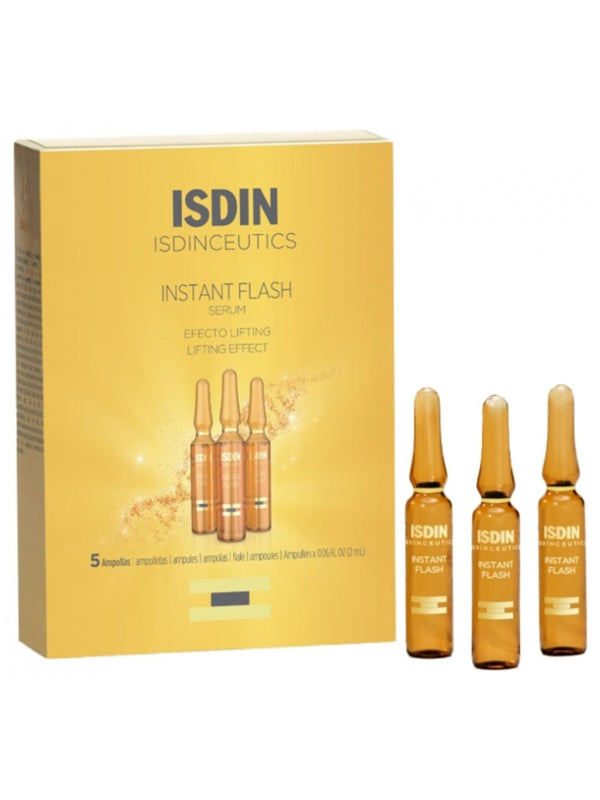 Isdin Isdinceutics Instant Flash - 5 Phials of 2ml