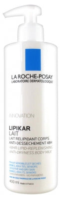 La Roche Posay Lipikar 48HR Lipid Replenishing Body Milk - 400ml