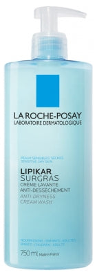 La Roche-Posay Lipikar Surgras Anti-Dryness Cleansing Cream - 750ml