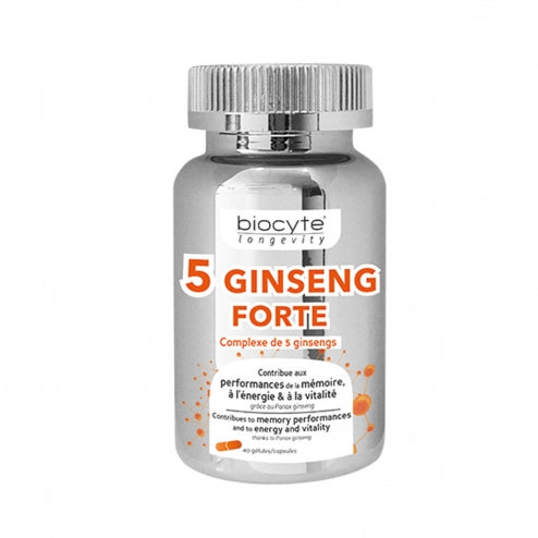 Biocyte 5 Ginseng Forte - 40 Capsules