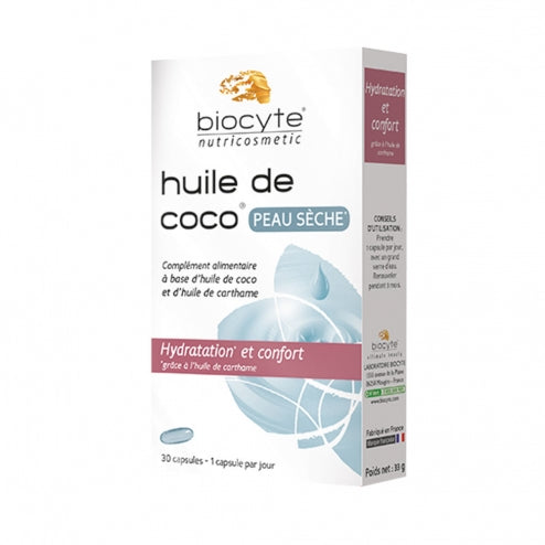 Biocyte Coconut Oil Dry Skin - 30 Capsules