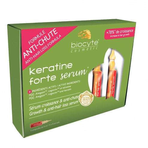 Biocyte Keratine Serum Pack - 5 x 9 Vials – French Skincare Brands