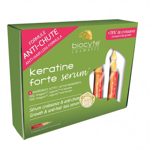 Biocyte Keratine Serum Pack - 5 x 9 Vials