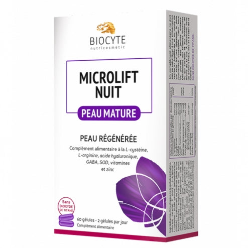 Biocyte Microlift Night 45+ - 60 Gel Capsules