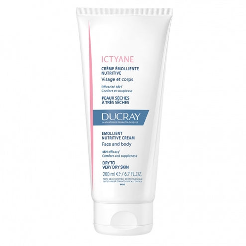 Ducray Ictyane Anti-Dryness Face and Body Cream - 200ml