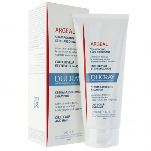 Ducray Argeal Sebum Absorbing Shampoo - 200ml