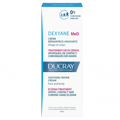 Ducray Dexyane Med Soothing Repair Eczema Treatment Cream - Dry and Atopic Prone Skin - 30ml