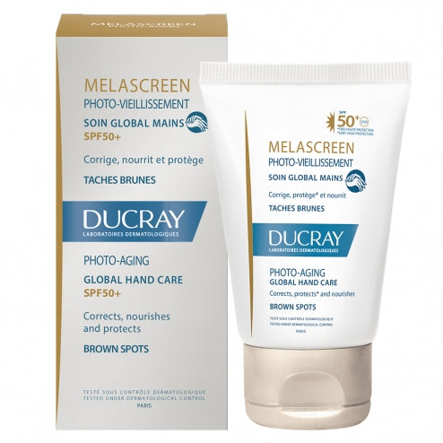 Ducray Melascreen Photo-Aging Global Hand Cream-Brown Spots - 50ml