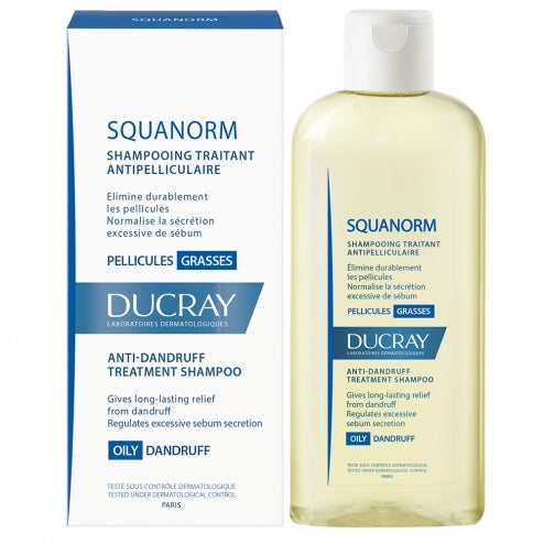 Ducray Squanorm Anti Dandruff Shampoo-Oily - 200ml