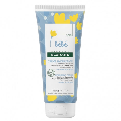 Klorane Baby Hydrating Cream with Calendula - 200ml