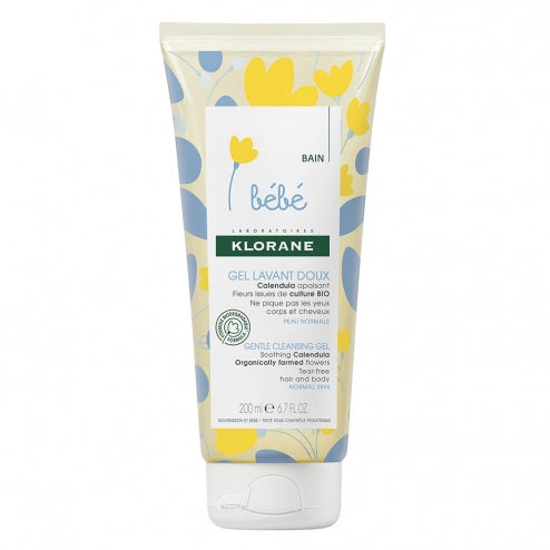 Klorane Baby Gentle Cleansing Gel - 200ml