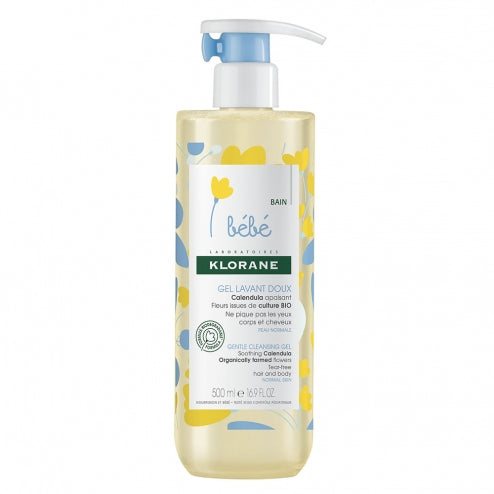 Klorane Baby Gentle Cleansing Gel - 500ml