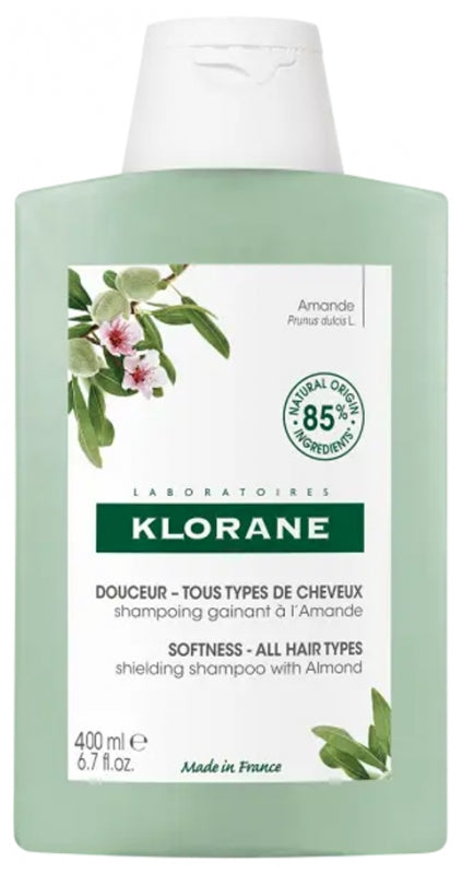 Klorane Shampoo - Lait d'Amande (Almond Milk) - 400ml