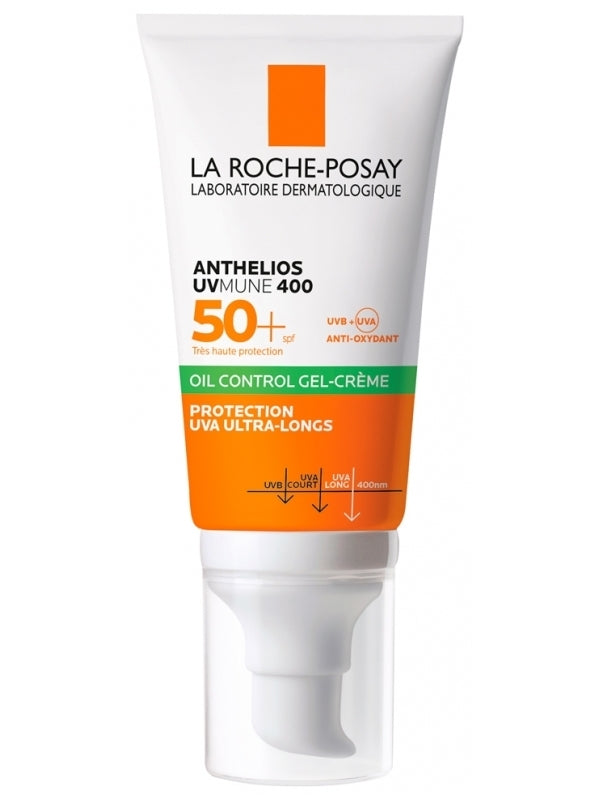 La Roche Posay Anthelios UVmune 400 Gel Cream Oil Control SPF50+ Fragrance Free - 50ml