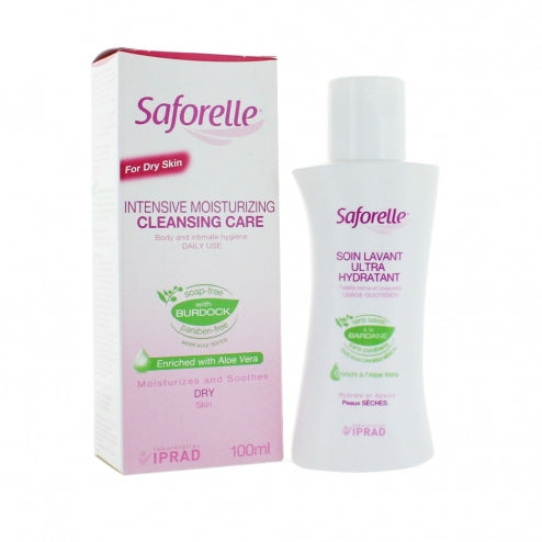 Saforelle Gentle Cleansing Care Ultra Hydratant  -100ml